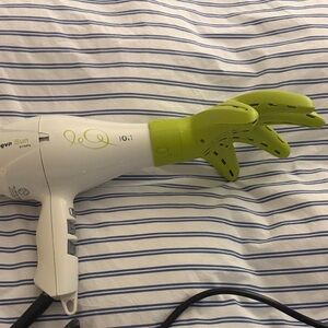 Deva Sun Hair Dryer with Green Diffuser
